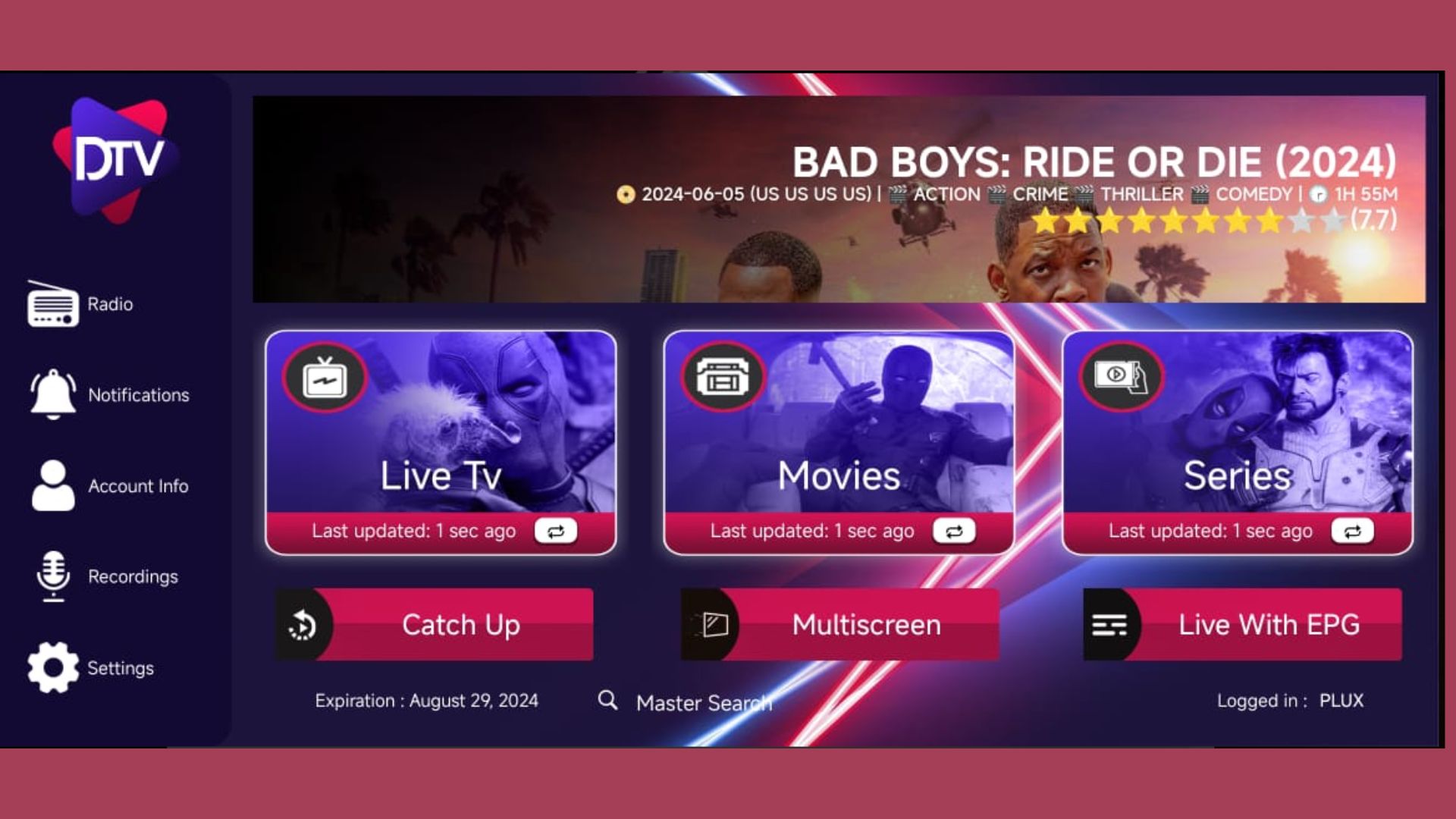 Smarters V3 Banner Arriba