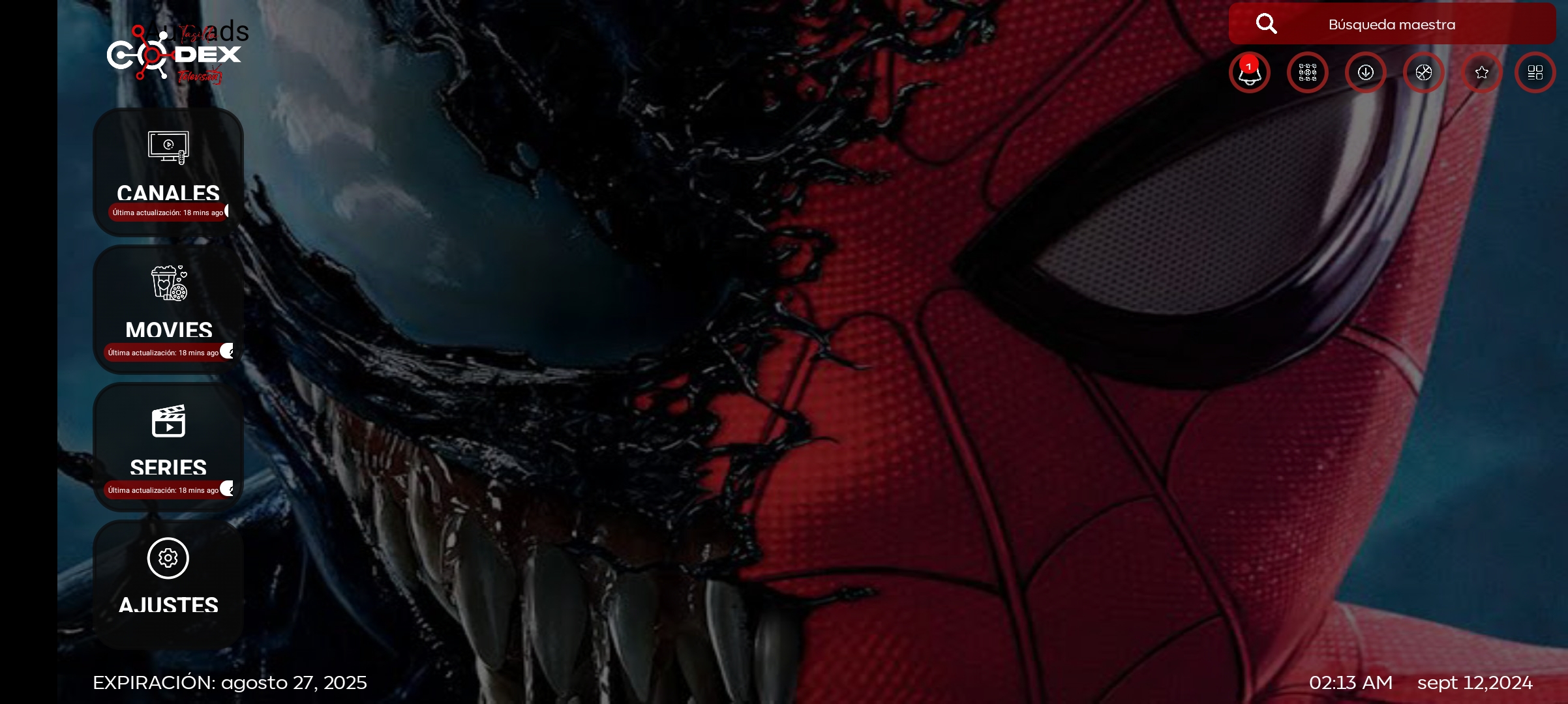 Smarters V4 Stop Iconos Vertical