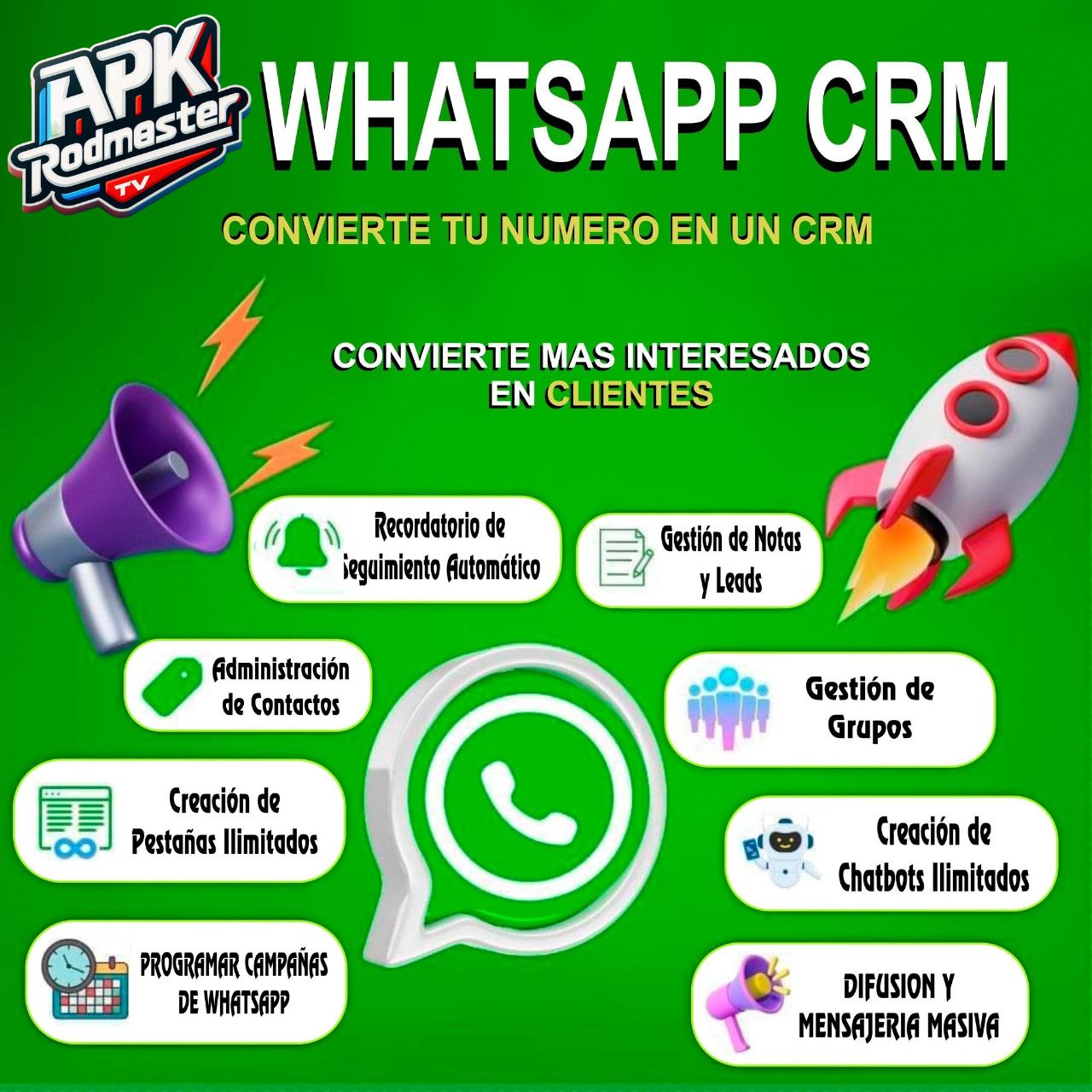 ⚜️ SOFTWARE WHATSAPP CRM ⚜️