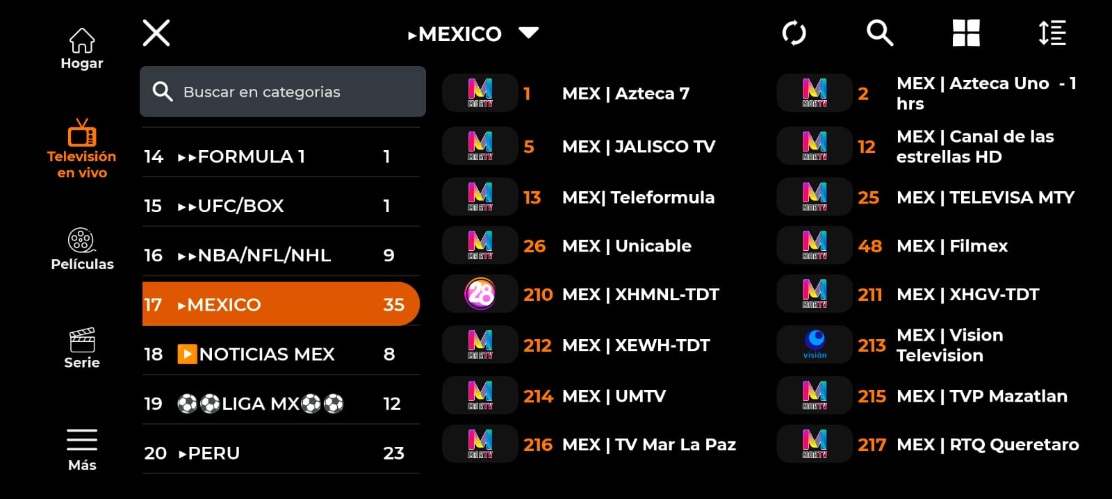 ⚜️ XTREAM CON DESCARGA ⚜️